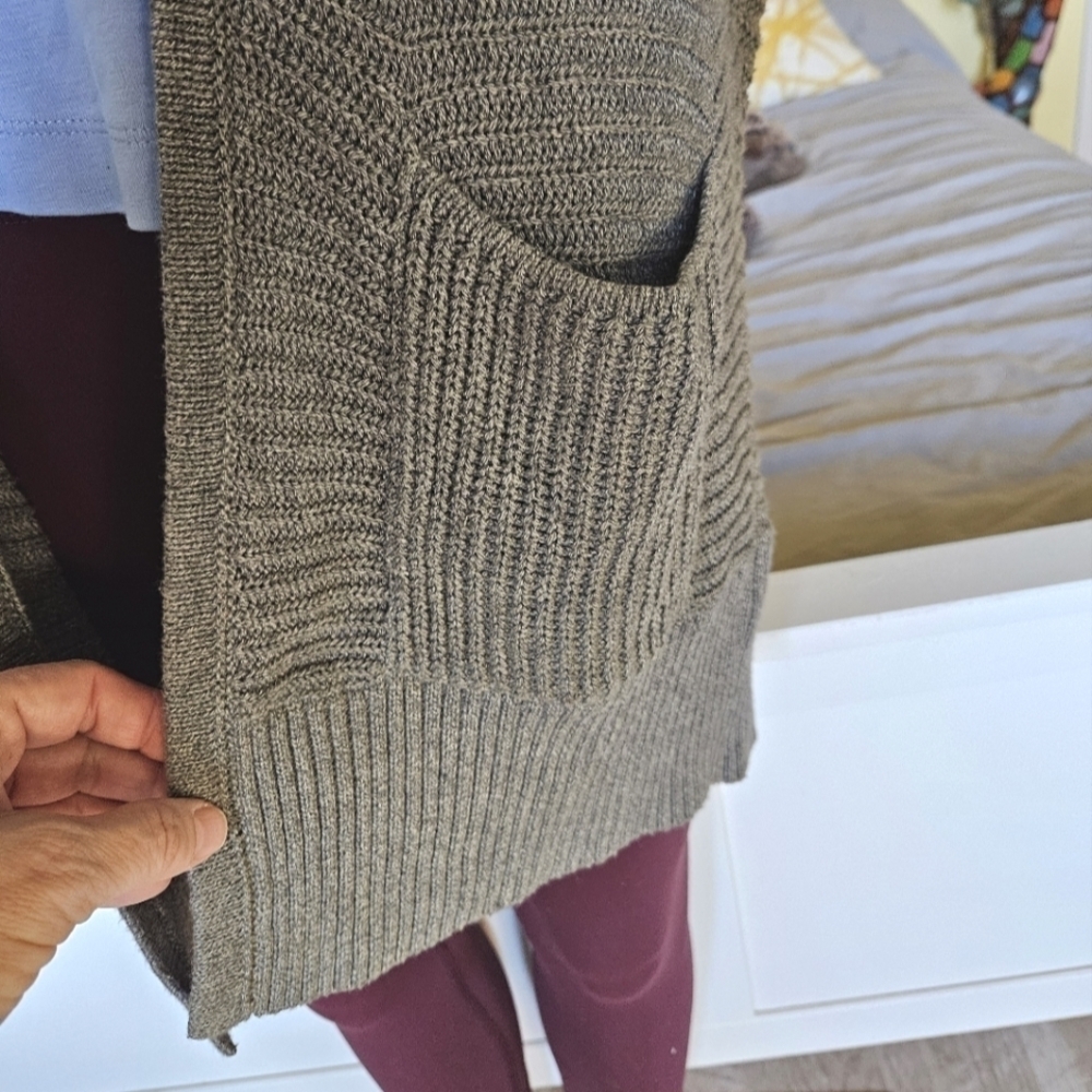 AEO Open Front Cardigan - Picture 6 of 15